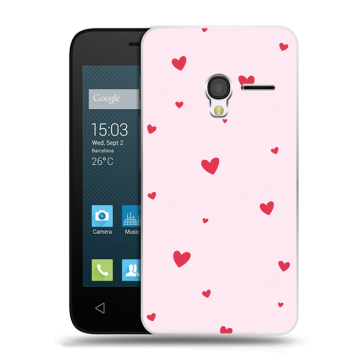 Пластиковый чехол на Alcatel One Touch Pixi 3 (4.5) с принтом для девочек Пластиковый чехол на Alcatel One Touch Pixi 3 (4.5) с принтом для девочек