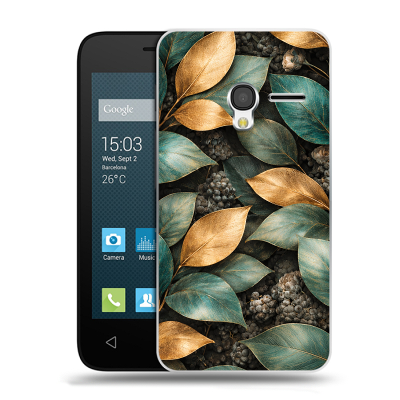 Пластиковый чехол на Alcatel One Touch Pixi 3 (4.5) с принтом женский Пластиковый чехол на Alcatel One Touch Pixi 3 (4.5) с принтом женский