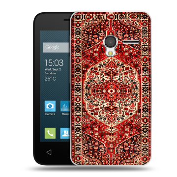 Пластиковый чехол на Alcatel One Touch Pixi 3 (4.0) с принтом Ковер Пластиковый чехол на Alcatel One Touch Pixi 3 (4.0) с принтом Ковер