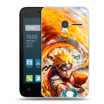 Пластиковый чехол на Alcatel One Touch Pixi 3 (4.0) с принтом Аниме Наруто Naruto Пластиковый чехол на Alcatel One Touch Pixi 3 (4.0) с принтом Аниме Наруто Naruto