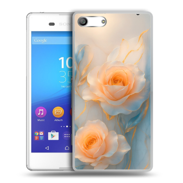 Силиконовый чехол на Sony Xperia M5 с принтом Женский Силиконовый чехол на Sony Xperia M5 с принтом Женский