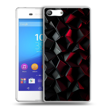 Силиконовый чехол на Sony Xperia M5 с принтом Абстракция Силиконовый чехол на Sony Xperia M5 с принтом Абстракция