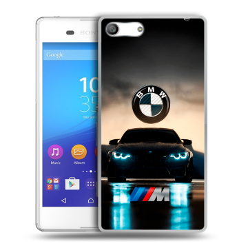 Силиконовый чехол на Sony Xperia M5 с принтом БМВ BMW Силиконовый чехол на Sony Xperia M5 с принтом БМВ BMW