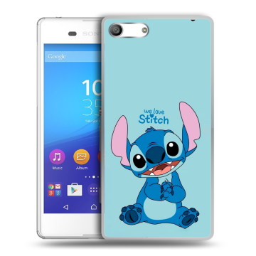 Силиконовый чехол на Sony Xperia M5 с принтом Лило и Стич