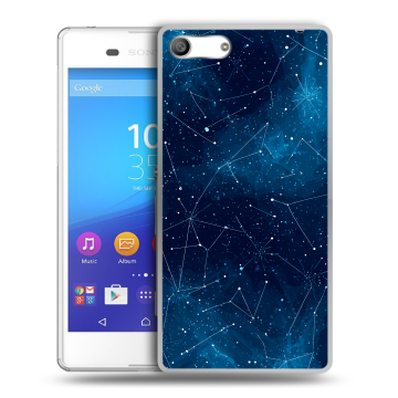 Силиконовый чехол на Sony Xperia M5 с принтом Космос звезды Силиконовый чехол на Sony Xperia M5 с принтом Космос звезды