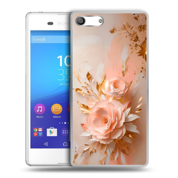 Силиконовый чехол на Sony Xperia M5 с принтом женский Силиконовый чехол на Sony Xperia M5 с принтом женский