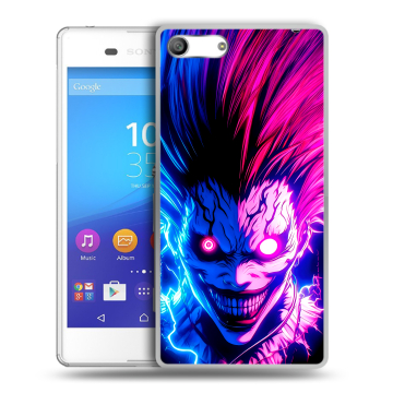 Силиконовый чехол на Sony Xperia M5 с принтом Death note Тетрадь смерти Силиконовый чехол на Sony Xperia M5 с принтом Death note Тетрадь смерти