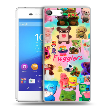Силиконовый чехол на Sony Xperia M5 с принтом Флагер Fuggler Силиконовый чехол на Sony Xperia M5 с принтом Флагер Fuggler