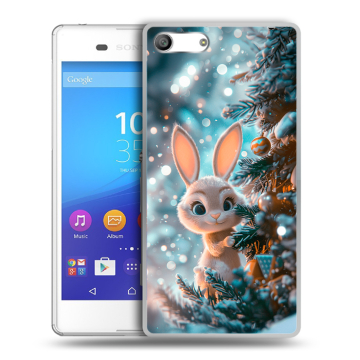 Силиконовый чехол на Sony Xperia M5 с принтом Новый год Силиконовый чехол на Sony Xperia M5 с принтом Новый год