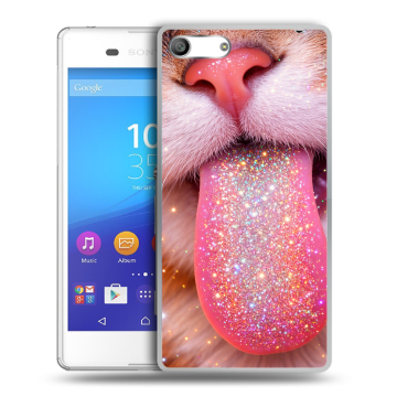 Силиконовый чехол на Sony Xperia M5 с принтом для девочек Силиконовый чехол на Sony Xperia M5 с принтом для девочек