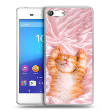 Силиконовый чехол на Sony Xperia M5 с принтом женский Силиконовый чехол на Sony Xperia M5 с принтом женский