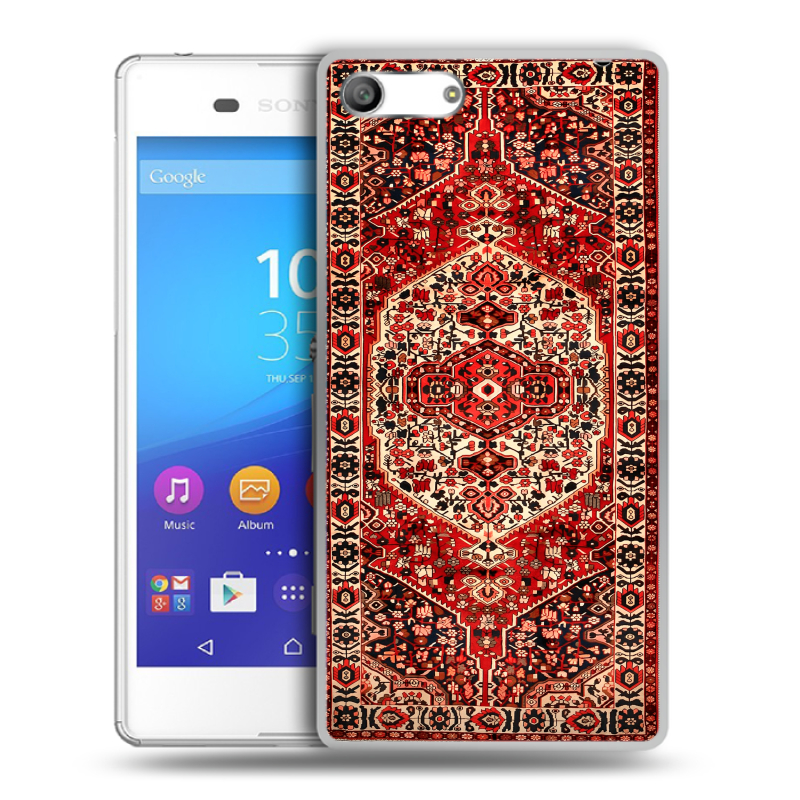 Силиконовый чехол на Sony Xperia M5 с принтом Ковер Силиконовый чехол на Sony Xperia M5 с принтом Ковер