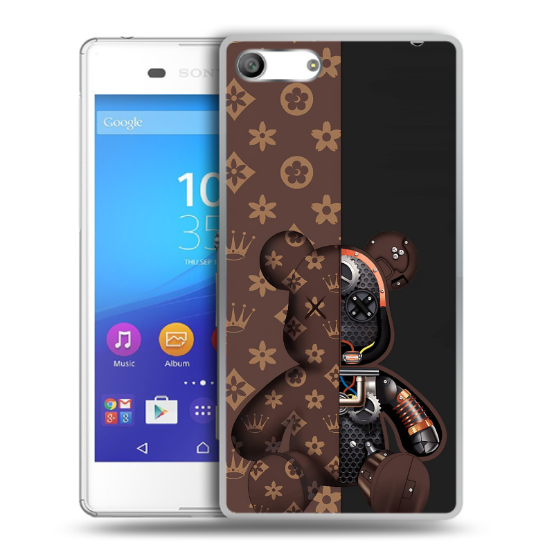 Силиконовый чехол на Sony Xperia M5 с принтом Луи робот Силиконовый чехол на Sony Xperia M5 с принтом Луи робот