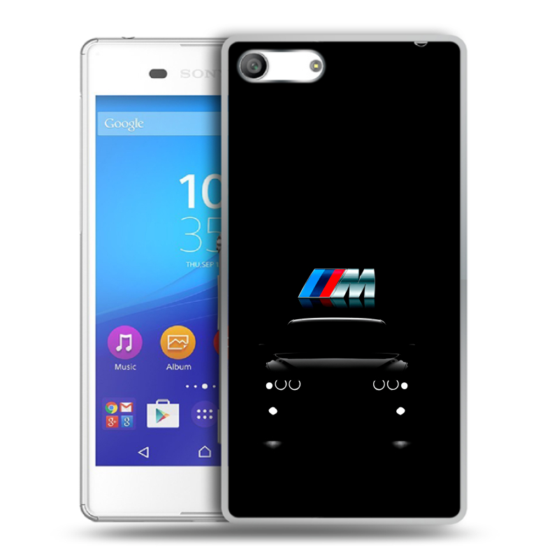 Силиконовый чехол на Sony Xperia M5 с принтом БМВ BMW Силиконовый чехол на Sony Xperia M5 с принтом БМВ BMW