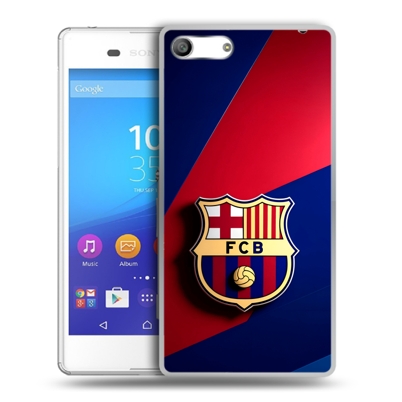 Силиконовый чехол на Sony Xperia M5 с принтом Барселона Barcelona Силиконовый чехол на Sony Xperia M5 с принтом Барселона Barcelona