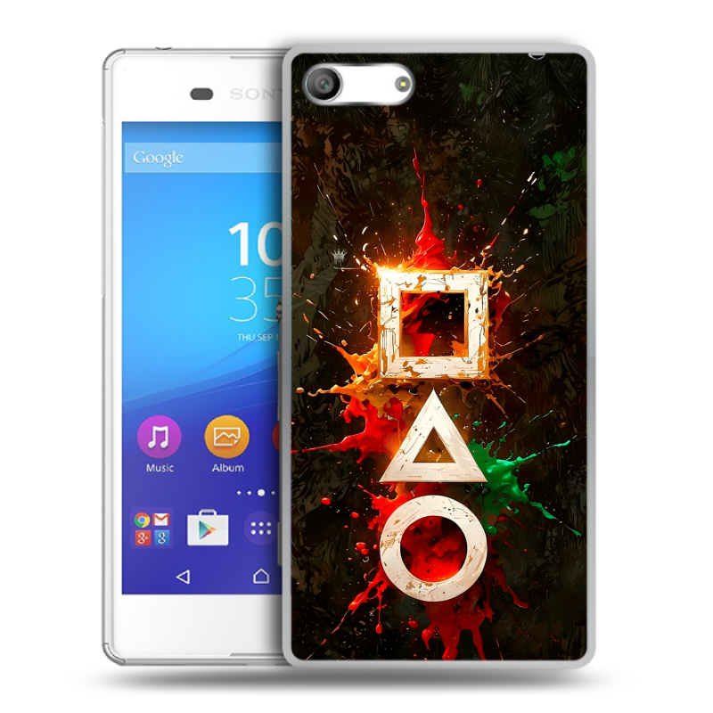 Силиконовый чехол на Sony Xperia M5 с принтом Squid Game Игра кальмара Силиконовый чехол на Sony Xperia M5 с принтом Squid Game Игра кальмара