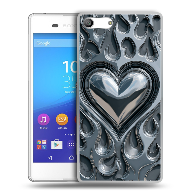 Силиконовый чехол на Sony Xperia M5 с принтом Y2K Силиконовый чехол на Sony Xperia M5 с принтом Y2K