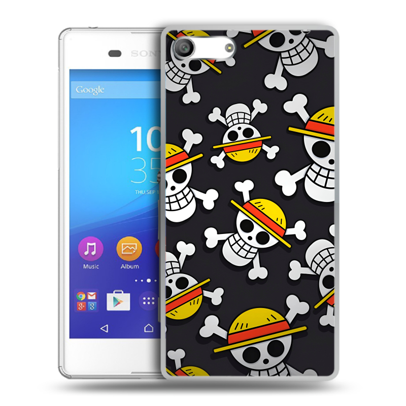 Силиконовый чехол на Sony Xperia M5 с принтом One Piece Ван Пис Силиконовый чехол на Sony Xperia M5 с принтом One Piece Ван Пис