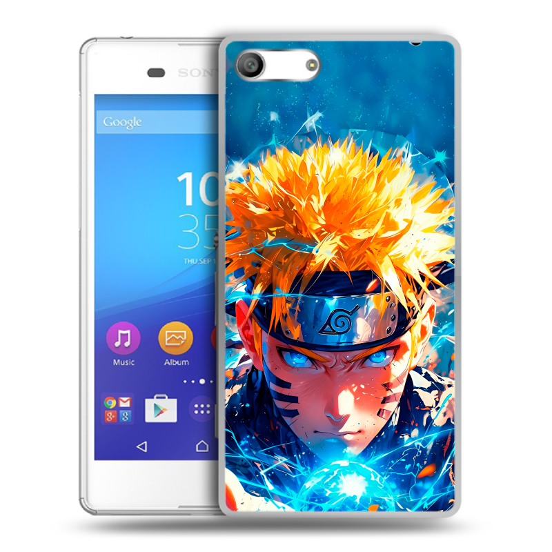 Силиконовый чехол на Sony Xperia M5 с принтом Аниме Наруто Naruto Силиконовый чехол на Sony Xperia M5 с принтом Аниме Наруто Naruto