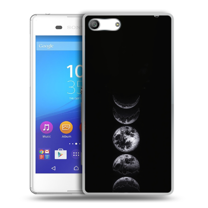 Силиконовый чехол на Sony Xperia M5 с принтом женский Силиконовый чехол на Sony Xperia M5 с принтом женский