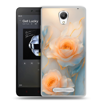 Силиконовый чехол на Xiaomi RedMi Note 2 с принтом Женский