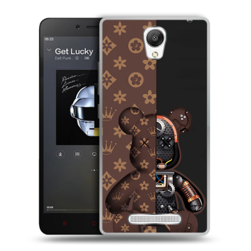 Силиконовый чехол на Xiaomi RedMi Note 2 с принтом Луи робот