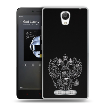 Силиконовый чехол на Xiaomi RedMi Note 2 с принтом Герб России