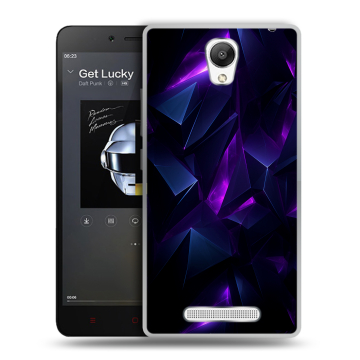 Силиконовый чехол на Xiaomi RedMi Note 2 с принтом Абстракиция
