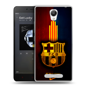 Силиконовый чехол на Xiaomi RedMi Note 2 с принтом Барселона Barcelona