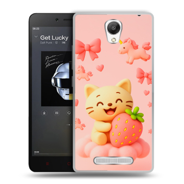 Силиконовый чехол на Xiaomi RedMi Note 2 с принтом для девочек Силиконовый чехол на Xiaomi RedMi Note 2 с принтом для девочек