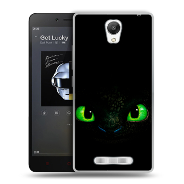 Силиконовый чехол на Xiaomi RedMi Note 2 с принтом Как приручить дракона