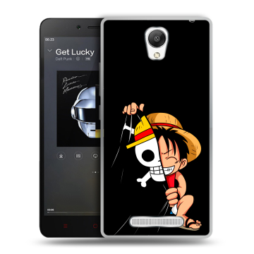 Силиконовый чехол на Xiaomi RedMi Note 2 с принтом One Piece Ван Пис Силиконовый чехол на Xiaomi RedMi Note 2 с принтом One Piece Ван Пис