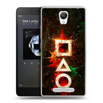 Силиконовый чехол на Xiaomi RedMi Note 2 с принтом Squid Game Игра кальмара Силиконовый чехол на Xiaomi RedMi Note 2 с принтом Squid Game Игра кальмара