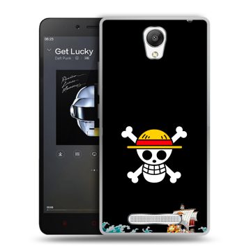 Силиконовый чехол на Xiaomi RedMi Note 2 с принтом One Piece Ван Пис
