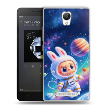 Силиконовый чехол на Xiaomi RedMi Note 2 с принтом Labubu Лабубу Силиконовый чехол на Xiaomi RedMi Note 2 с принтом Labubu Лабубу