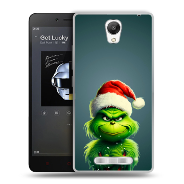 Силиконовый чехол на Xiaomi RedMi Note 2 с принтом Новый год