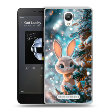 Силиконовый чехол на Xiaomi RedMi Note 2 с принтом Новый год