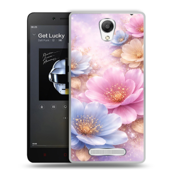 Силиконовый чехол на Xiaomi RedMi Note 2 с принтом женский Силиконовый чехол на Xiaomi RedMi Note 2 с принтом женский