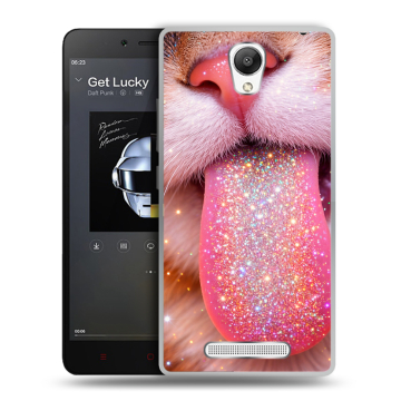 Силиконовый чехол на Xiaomi RedMi Note 2 с принтом для девочек Силиконовый чехол на Xiaomi RedMi Note 2 с принтом для девочек