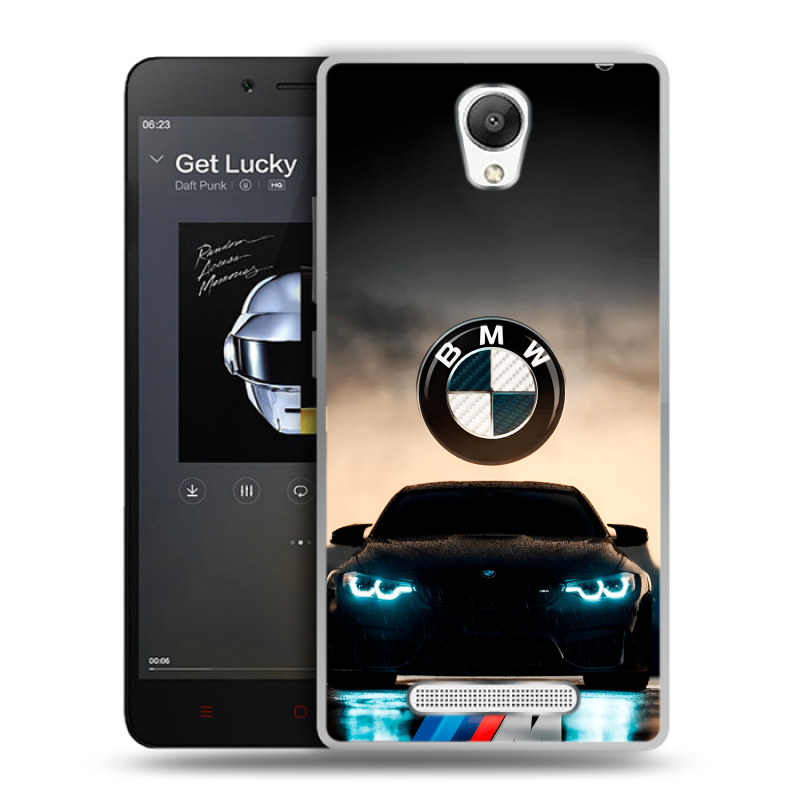 Пластиковый чехол на Xiaomi RedMi Note 2 с принтом БМВ BMW Пластиковый чехол на Xiaomi RedMi Note 2 с принтом БМВ BMW