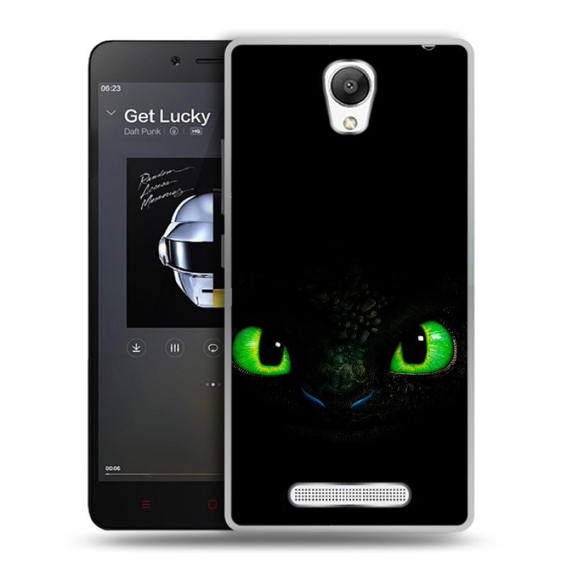 Пластиковый чехол на Xiaomi RedMi Note 2 с принтом Как приручить дракона Пластиковый чехол на Xiaomi RedMi Note 2 с принтом Как приручить дракона