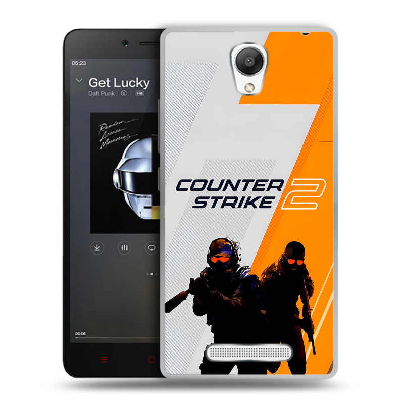 Силиконовый чехол на Xiaomi RedMi Note 2 с принтом Counter Strike Силиконовый чехол на Xiaomi RedMi Note 2 с принтом Counter Strike