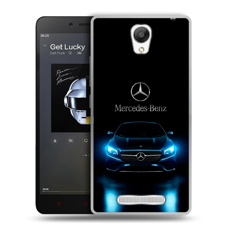 Пластиковый чехол на Xiaomi RedMi Note 2 с принтом Mercedes Мерседес Пластиковый чехол на Xiaomi RedMi Note 2 с принтом Mercedes Мерседес