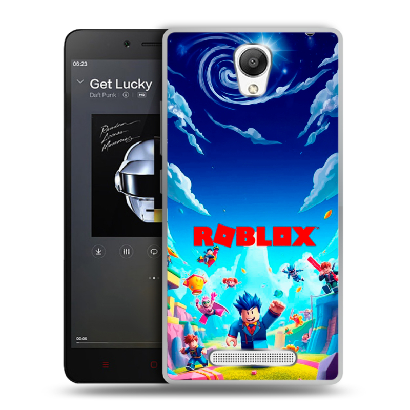 Пластиковый чехол на Xiaomi RedMi Note 2 с принтом Roblox Роблокс Пластиковый чехол на Xiaomi RedMi Note 2 с принтом Roblox Роблокс