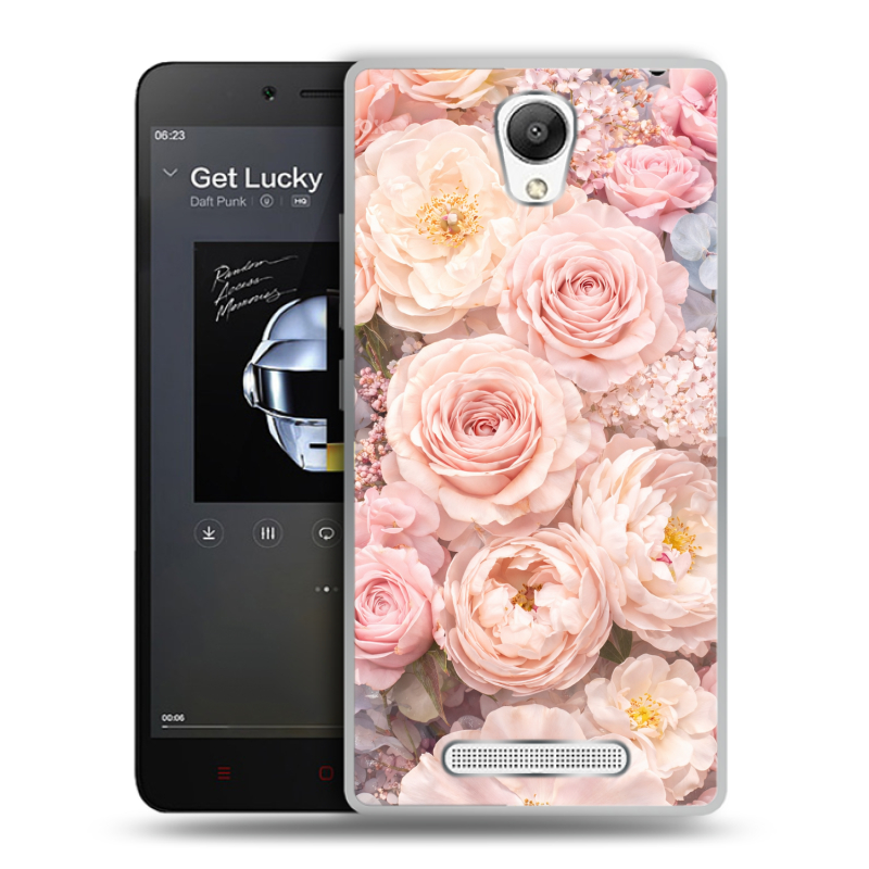 Силиконовый чехол на Xiaomi RedMi Note 2 с принтом женский Силиконовый чехол на Xiaomi RedMi Note 2 с принтом женский