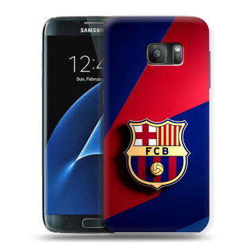 Силиконовый противоударный чехол на Samsung Galaxy S7 с принтом Барселона Barcelona Силиконовый противоударный чехол на Samsung Galaxy S7 с принтом Барселона Barcelona