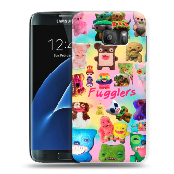 Силиконовый противоударный чехол на Samsung Galaxy S7 с принтом Флагер Fuggler Силиконовый противоударный чехол на Samsung Galaxy S7 с принтом Флагер Fuggler