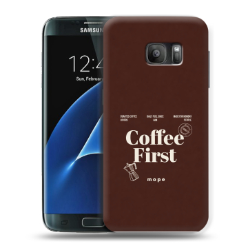 Силиконовый противоударный чехол на Samsung Galaxy S7 с принтом женский Силиконовый противоударный чехол на Samsung Galaxy S7 с принтом женский