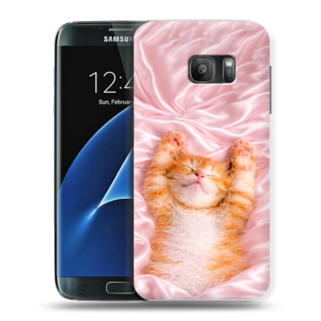 Силиконовый противоударный чехол на Samsung Galaxy S7 с принтом женский Силиконовый противоударный чехол на Samsung Galaxy S7 с принтом женский