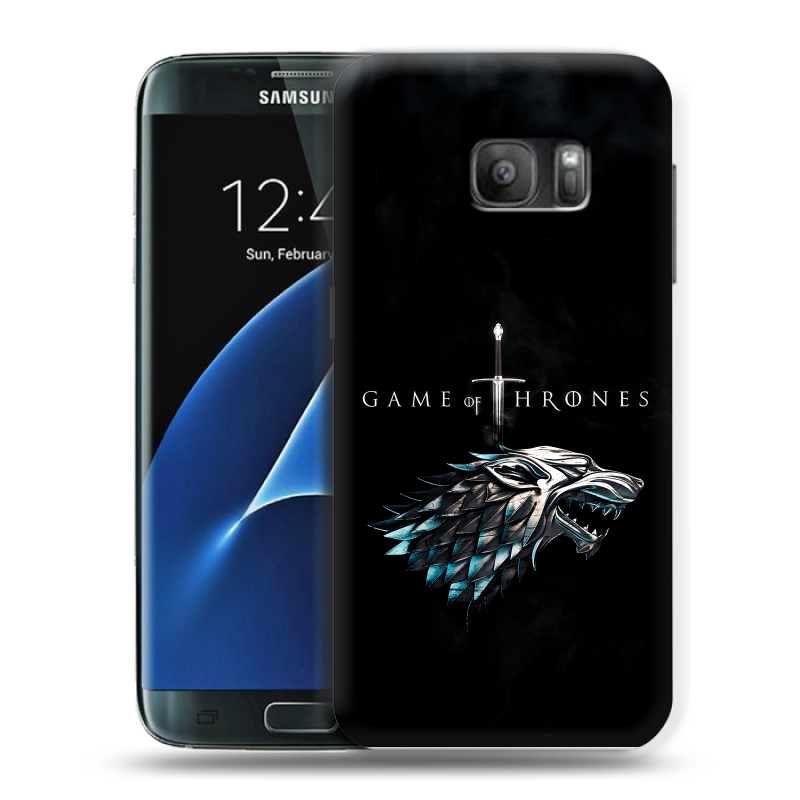 Силиконовый противоударный чехол на Samsung Galaxy S7 с принтом Игра Престолов Game Thrones Силиконовый противоударный чехол на Samsung Galaxy S7 с принтом Игра Престолов Game Thrones